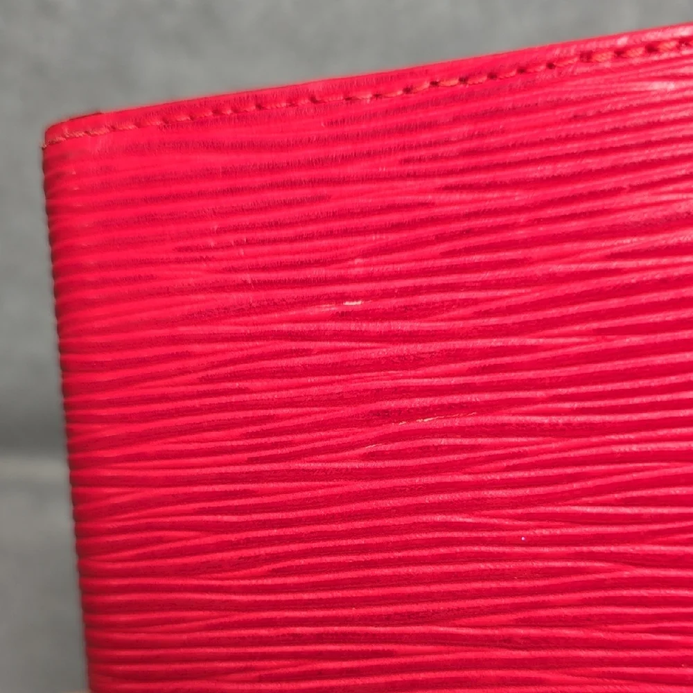 Louis Vuitton Vibrant Red Epi Leather Wallet